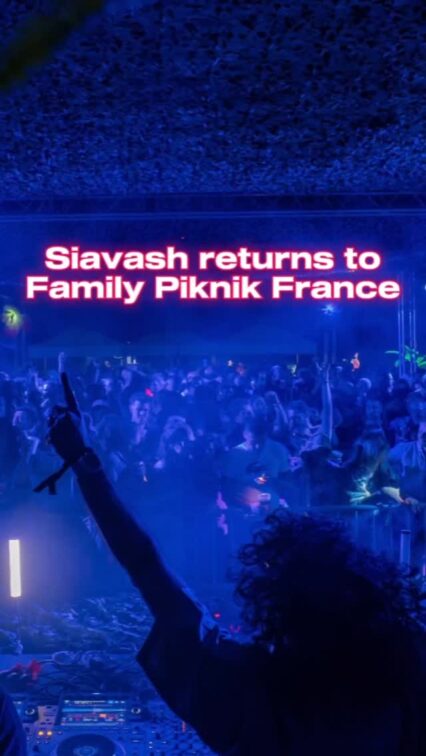 Siavash @ Family Piknik 2025, Montpellier – event flyer