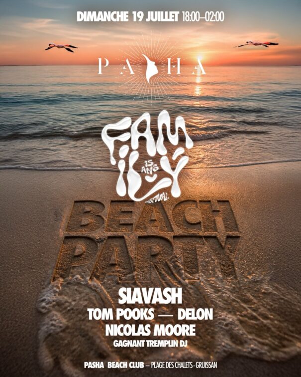Siavash @ Family Piknik Festival, Montpellier 2026 – event flyer
