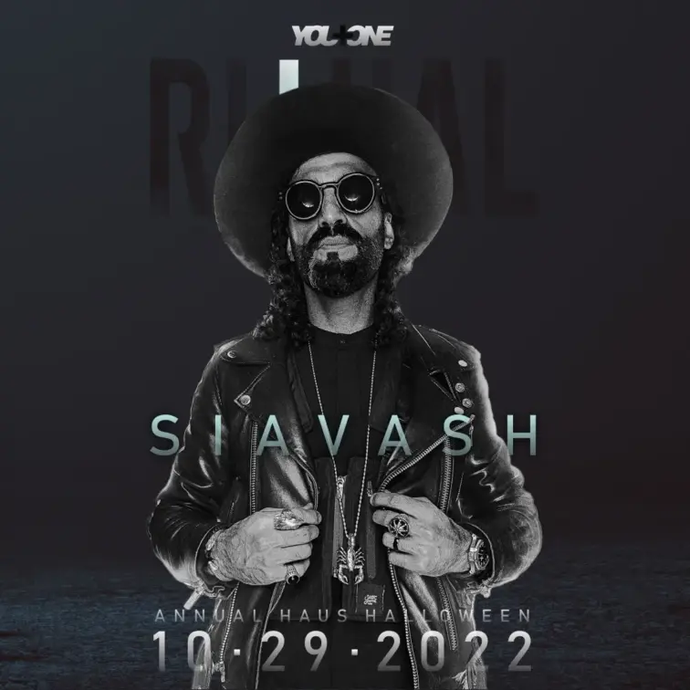 HAUSPARTY Halloween: Ritual w/ Siavash – event flyer