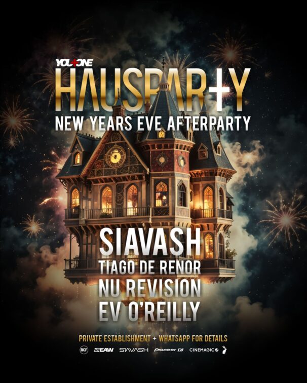 HAUSPARTY New Years w/ Siavash – event flyer