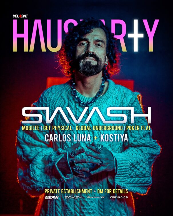 HAUSPARTY w/ Siavash – February 2024 – event flyer