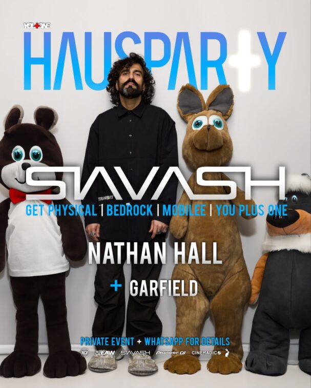HAUSPARTY w/ Siavash – March 2025 – event flyer