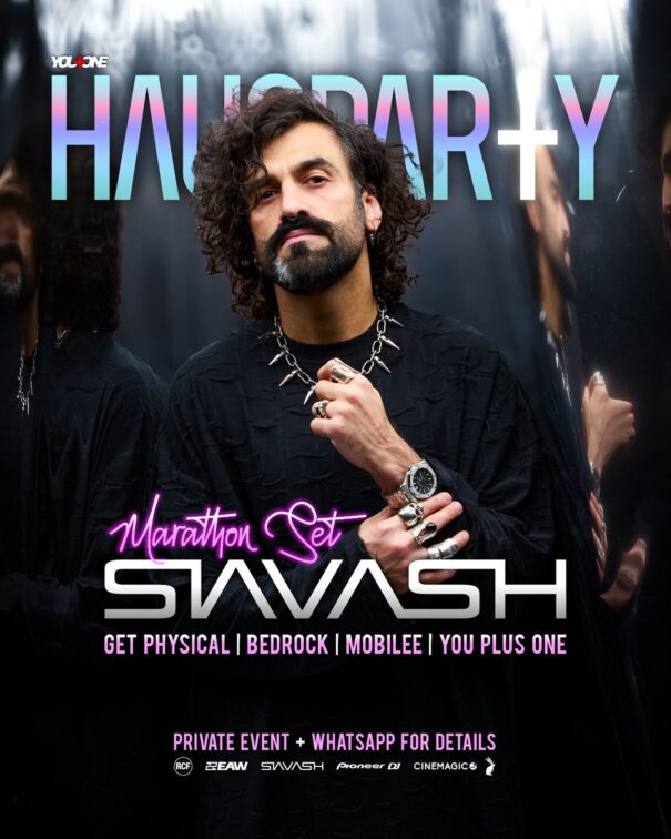 HAUSPARTY w/ Siavash (Marathon Set) – event flyer