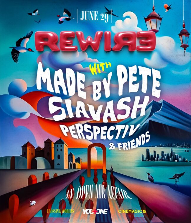 REWIRE III w/ Made By Pete + Siavash – event flyer