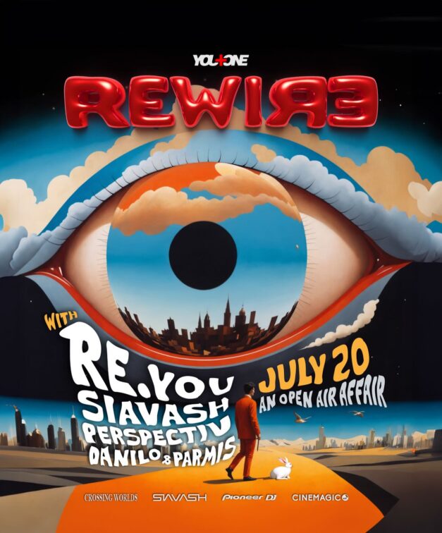 REWIRE IV: An Open Air Affair w/ Siavash – event flyer